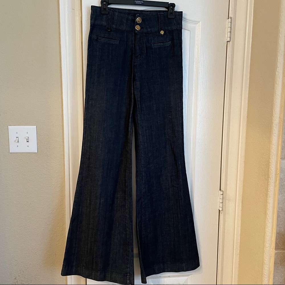 Karlie wide leg flared jeans
